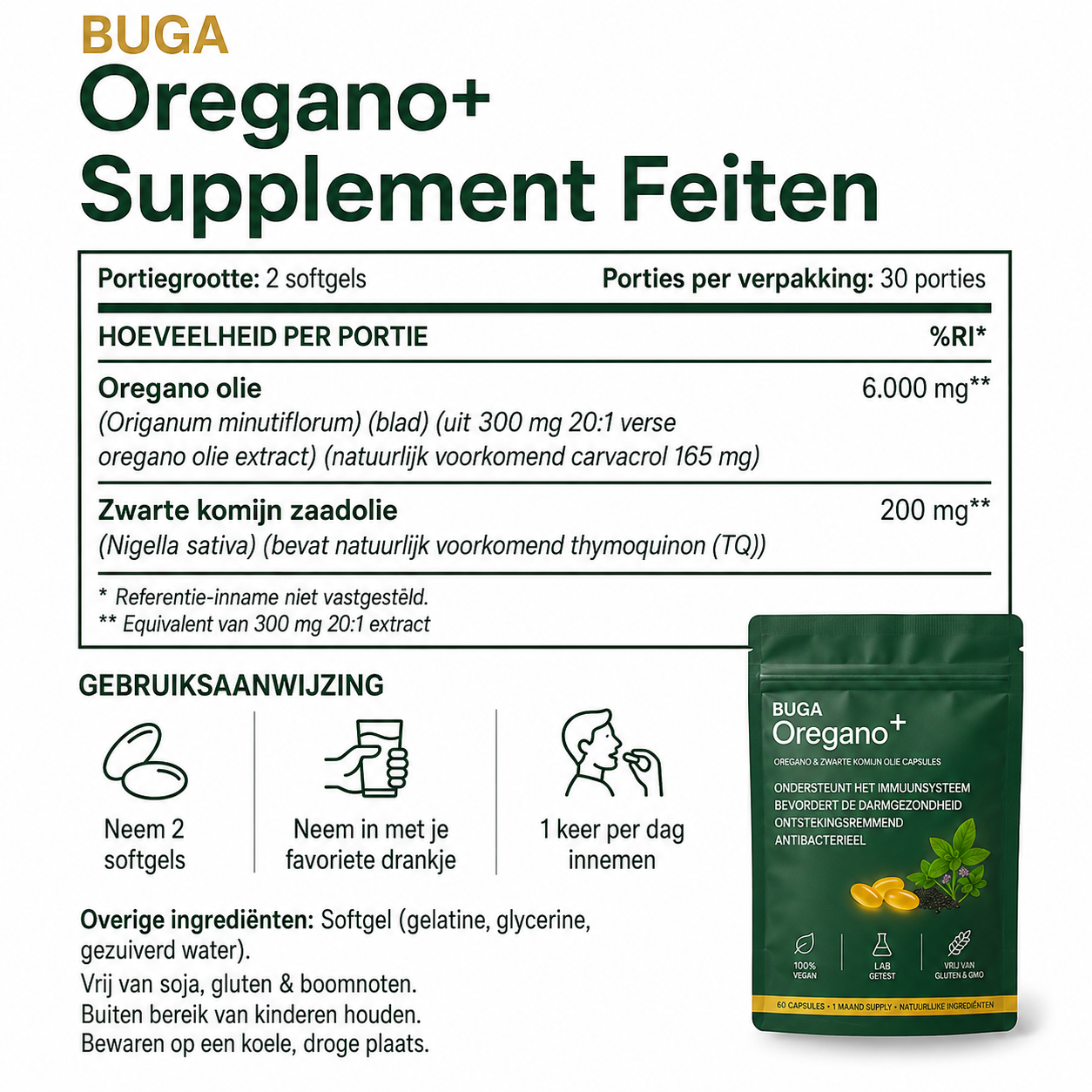 BUGA - Oregano+