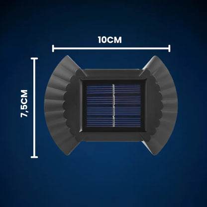 Lămpi Solare pentru Pereți și Garduri cu Iluminare Sus-Jos