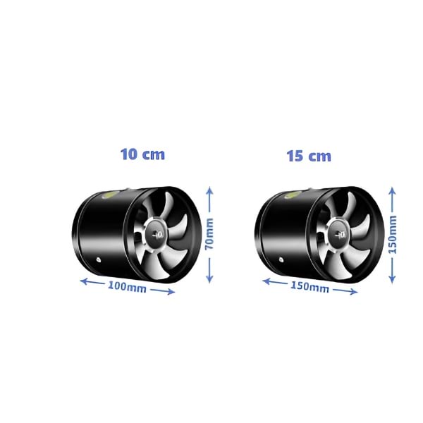 Ventilator puternic pentru aer curat