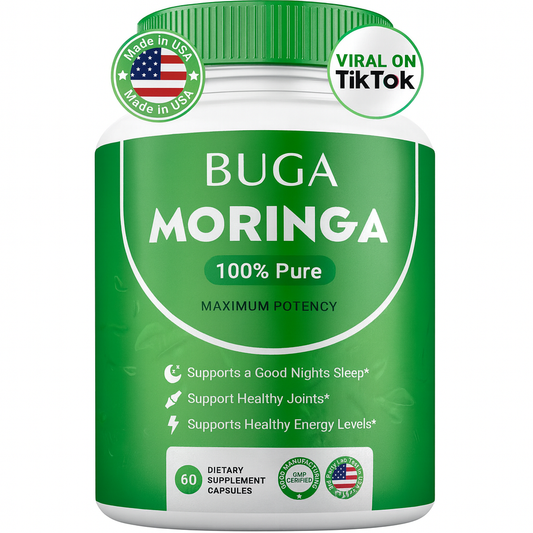 Buga  Moringa Powder Capsules