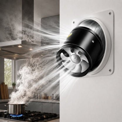 Ventilator puternic pentru aer curat